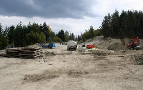 Despite sanctions the illegal road and lift construcion in Rila goes on