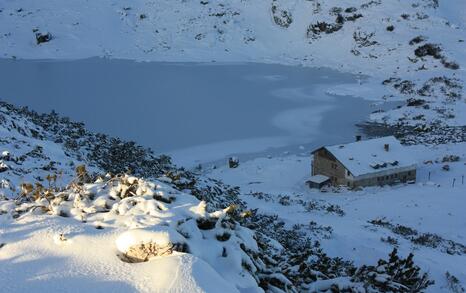 Rila's frozen lakes