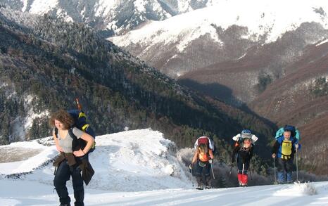 Winter 5-day hike of tourist club 'Prista'-Ruse and friends of the ForTheNature Coalition in Central Balkan National Park