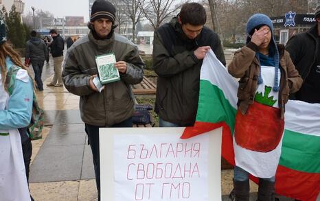 Information campaign against GMO release in Bulgaria – 31.01.2010, Plovdiv