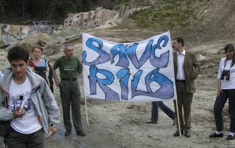 MEP Hammerstein in Panichishte - May 1, 2008