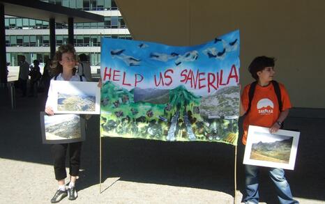 Submission of the petition about saving Rila Mountain in the EU Comission, 08.05.2008