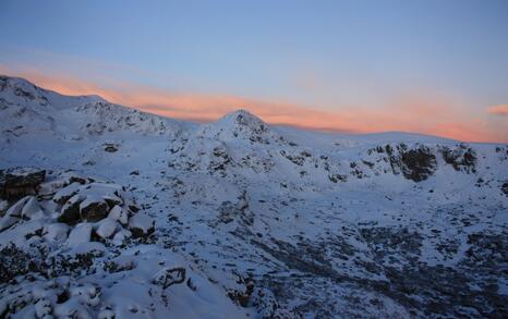 Rila's frozen lakes