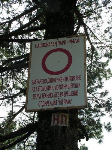 The illegal movement of vehicles in National Park Rila continues