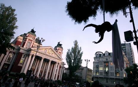 Inauguration of the exposition “To whom Rila is dear” in front of the Ivan Vazov National Theatre [2]