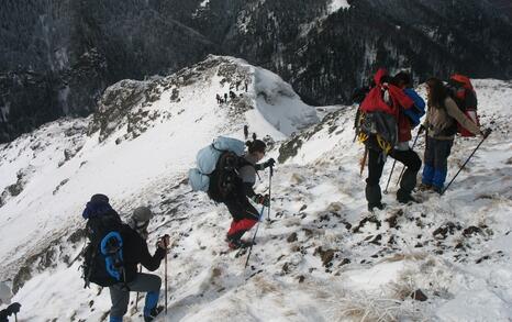 Winter 5-day hike of tourist club 'Prista'-Ruse and friends of the ForTheNature Coalition in Central Balkan National Park