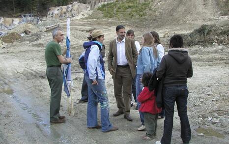 MEP Hammerstein in Panichishte - May 1, 2008