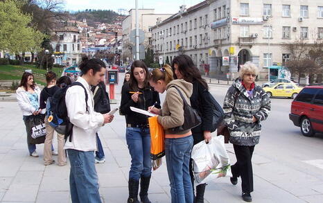 Rila sings and writes in all Bulgaria 15.03.2008