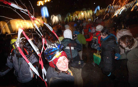 Procession for Rila and Bulgarian nature on 23 January 2008 in Sofia and Blagoevgrad