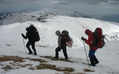 Winter 5-day hike of tourist club 'Prista'-Ruse and friends of the ForTheNature Coalition in Central Balkan National Park