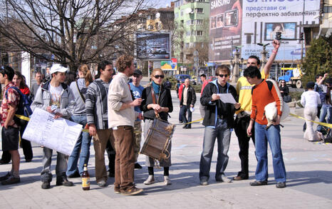 Rila sings and writes in all Bulgaria 15.03.2008