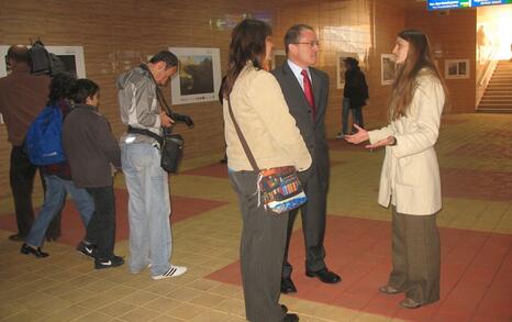 Inauguration of the exposition “To whom Rila is dear” in the “Orlov Most” underground station 