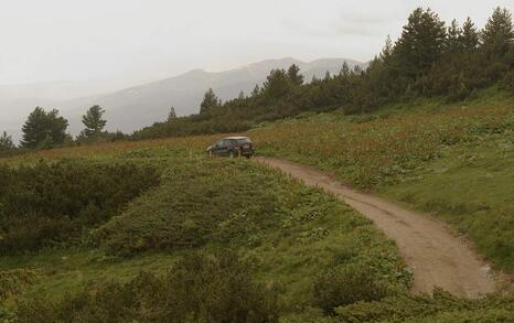 On the road to the Seven Rila Lakes