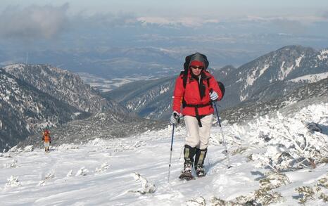 “Mountains and People” Association’s snowshoe hike in Rila 