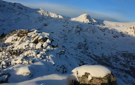 Rila's frozen lakes