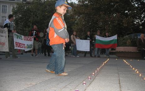 Demonstrations in Plovdiv on 14 and 21 October 2008