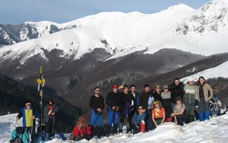 Winter 5-day hike of tourist club 'Prista'-Ruse and friends of the ForTheNature Coalition in Central Balkan National Park