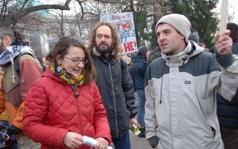 ПРОТЕСТ- Да спрем нашествието на ГМО в България, 13.01.2010