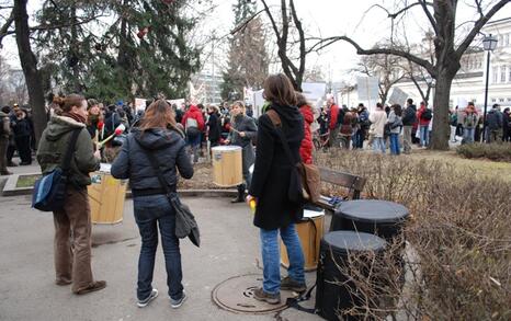 ПРОТЕСТ- Да спрем нашествието на ГМО в България, 13.01.2010