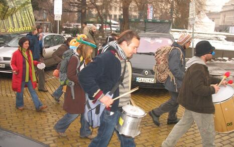 Protest on 21.01.2009