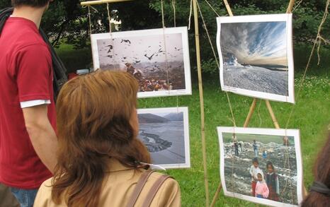 Pictures from the opening of the exhibition for Rila mountains and ski resosrts, 05.06.2008