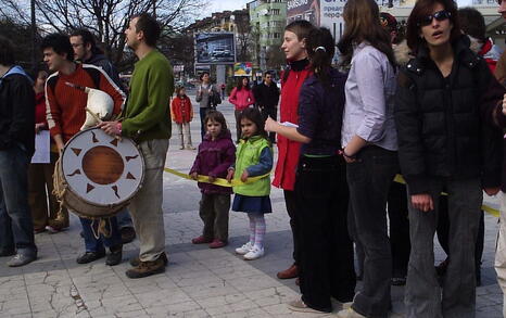 Rila sings and writes in all Bulgaria 15.03.2008