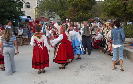 Folklore concert in protection of the Dobrudzha coast