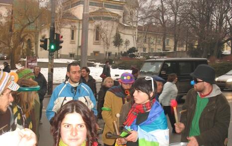 Protest on 21.01.2009