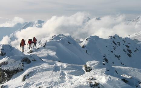 “Mountains and People” Association’s snowshoe hike in Rila 