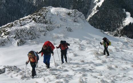 Winter 5-day hike of tourist club 'Prista'-Ruse and friends of the ForTheNature Coalition in Central Balkan National Park