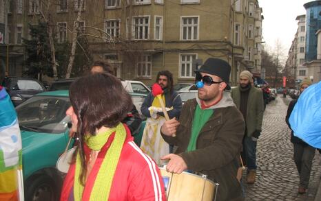 Protest on 21.01.2009