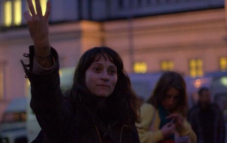 Civil attendance in fron of the Parliament - 18.12.2008