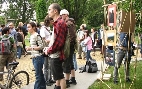 Pictures from the opening of the exhibition for Rila mountains and ski resosrts, 05.06.2008