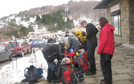 Winter 5-day hike of tourist club 'Prista'-Ruse and friends of the ForTheNature Coalition in Central Balkan National Park