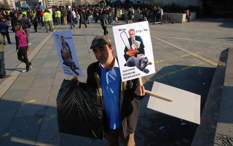 Protest for the Bulgarian forests