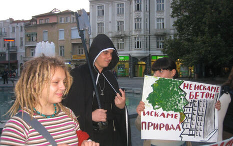 Demonstrations in Plovdiv on 14 and 21 October 2008