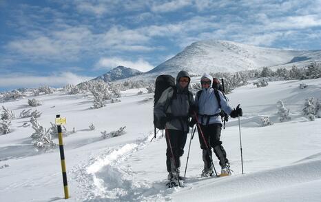 “Mountains and People” Association’s snowshoe hike in Rila 