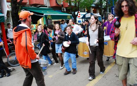 Celebrating Earth's day 2010 in Sofia