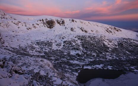 Rila's frozen lakes