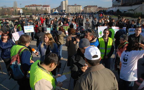 Protest for the Bulgarian forests