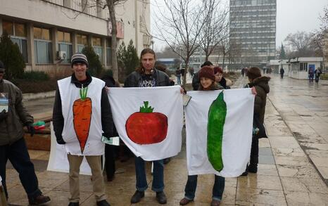 Information campaign against GMO release in Bulgaria – 31.01.2010, Plovdiv