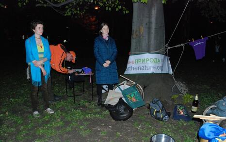 Celebrating Earth's day 2010 in Sofia