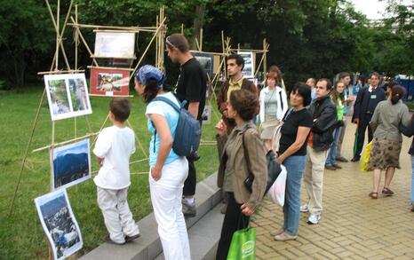 Pictures from the opening of the exhibition for Rila mountains and ski resosrts, 05.06.2008