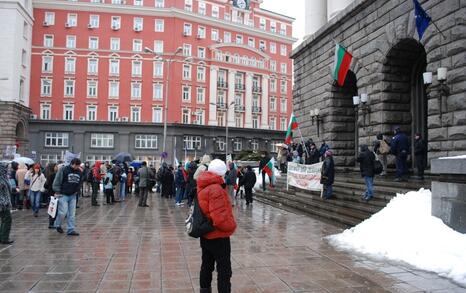 Sofia – Protest against GMO release in Bulgaria - 11.02.2010