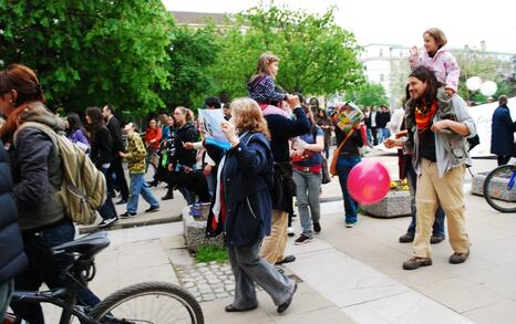 Celebrating Earth's day 2010 in Sofia