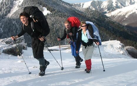 Winter 5-day hike of tourist club 'Prista'-Ruse and friends of the ForTheNature Coalition in Central Balkan National Park