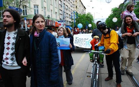 Celebrating Earth's day 2010 in Sofia