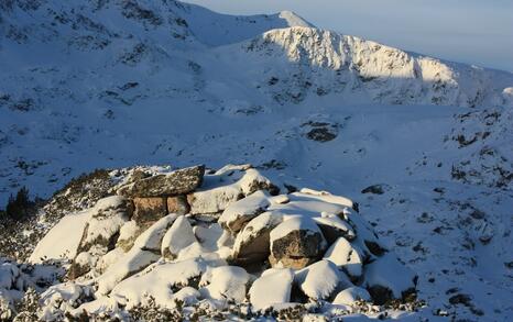 Rila's frozen lakes