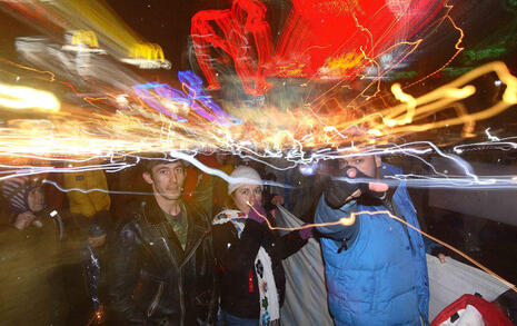 Procession for Rila and Bulgarian nature on 23 January 2008 in Sofia and Blagoevgrad