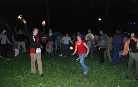 Celebrating Earth's day 2010 in Sofia